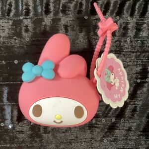 Sanrio My Melody Q Uncle Silicone Case with Blue Bow